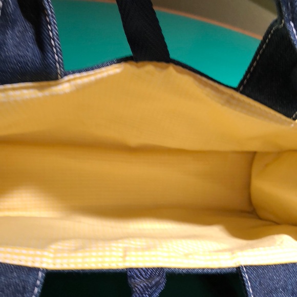 Georgio Beverly Hills Denim Satchel Handbag - Picture 6 of 6